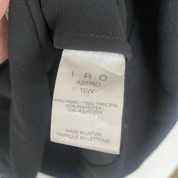 IRO Astrid high neck handkerchief top - Picture 4 of 5